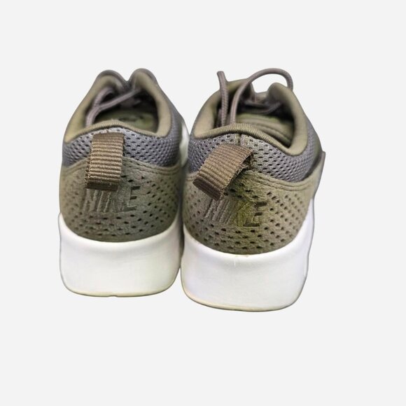 Women’s 7 Nike Air Max Thea Olive Green Black Running Shoe - Picture 4 of 6